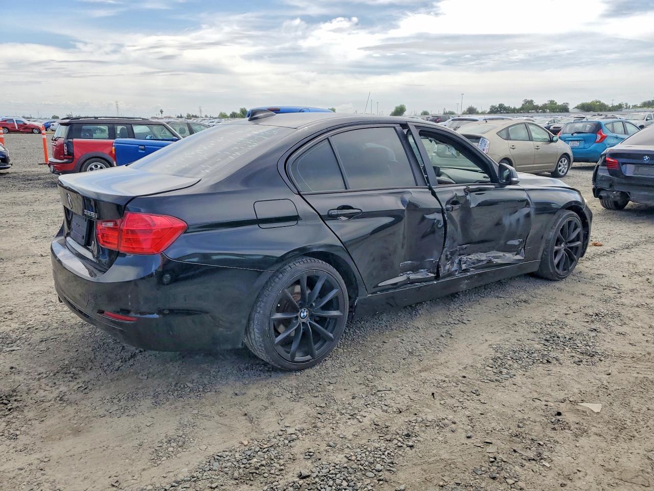 2014 Bmw 328 I Sulev Black vin: WBA3C1G56ENR50026