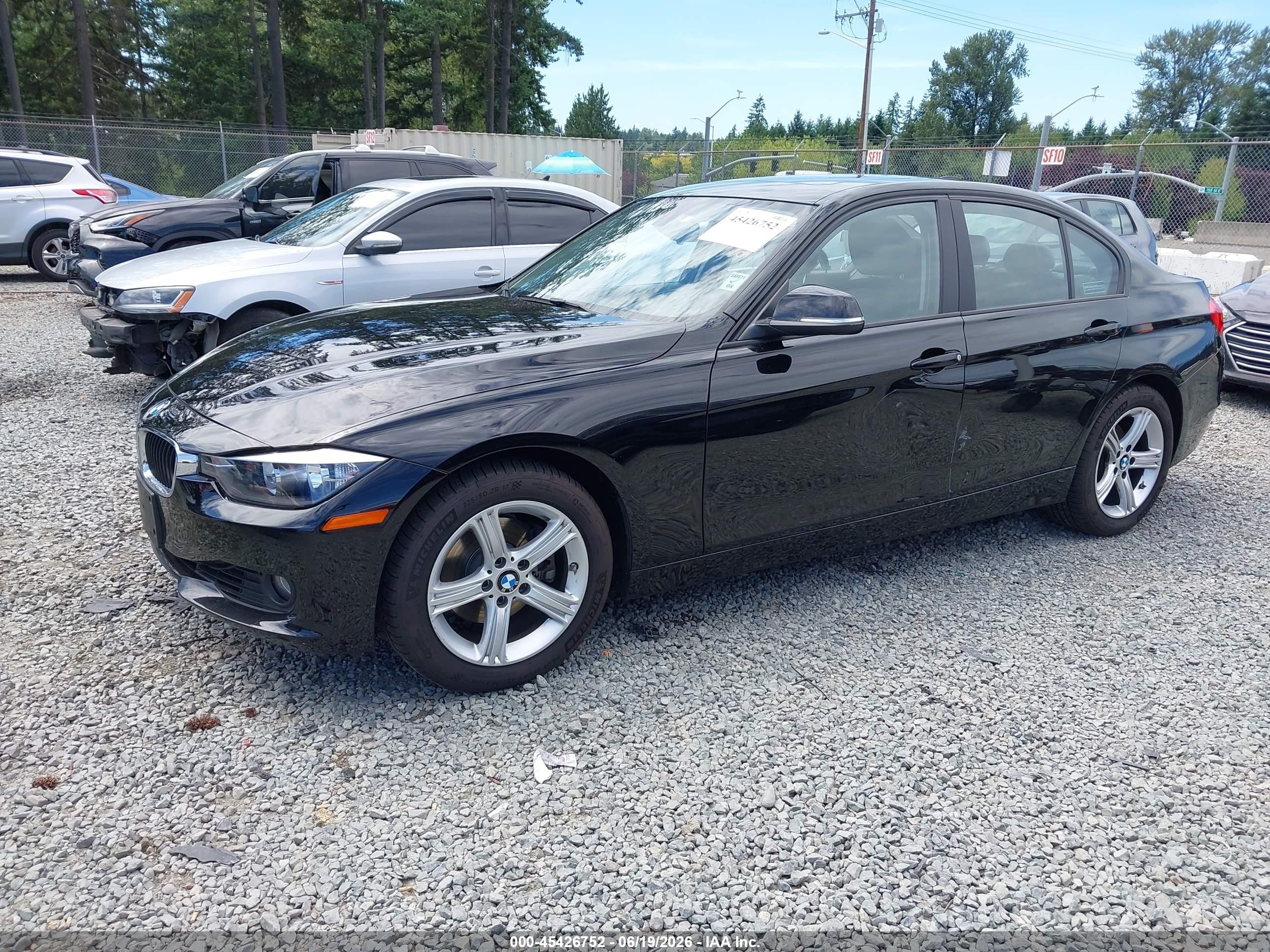 2013 Bmw 328i   Black vin: WBA3C1G57DNR45383
