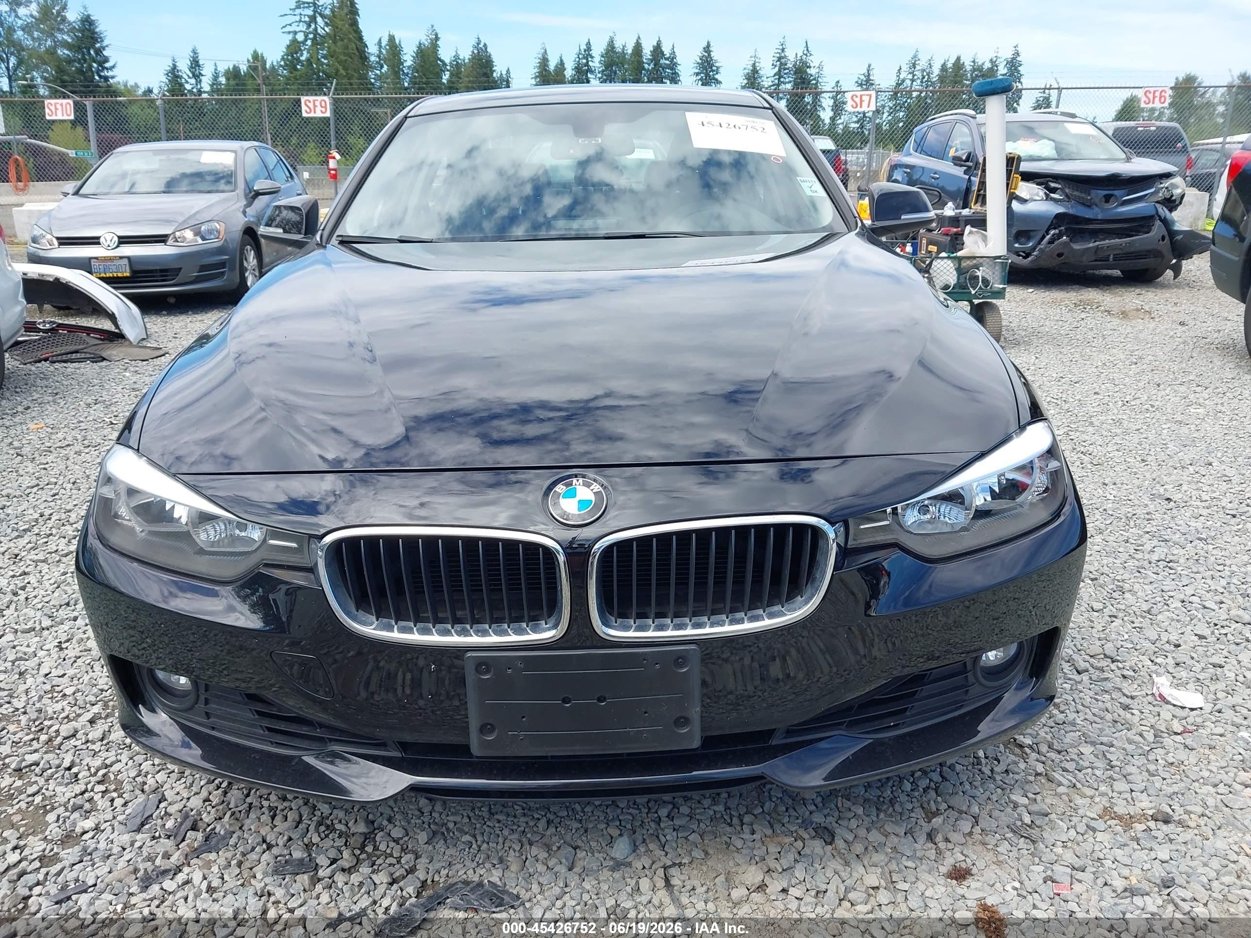2013 Bmw 328i   Black vin: WBA3C1G57DNR45383