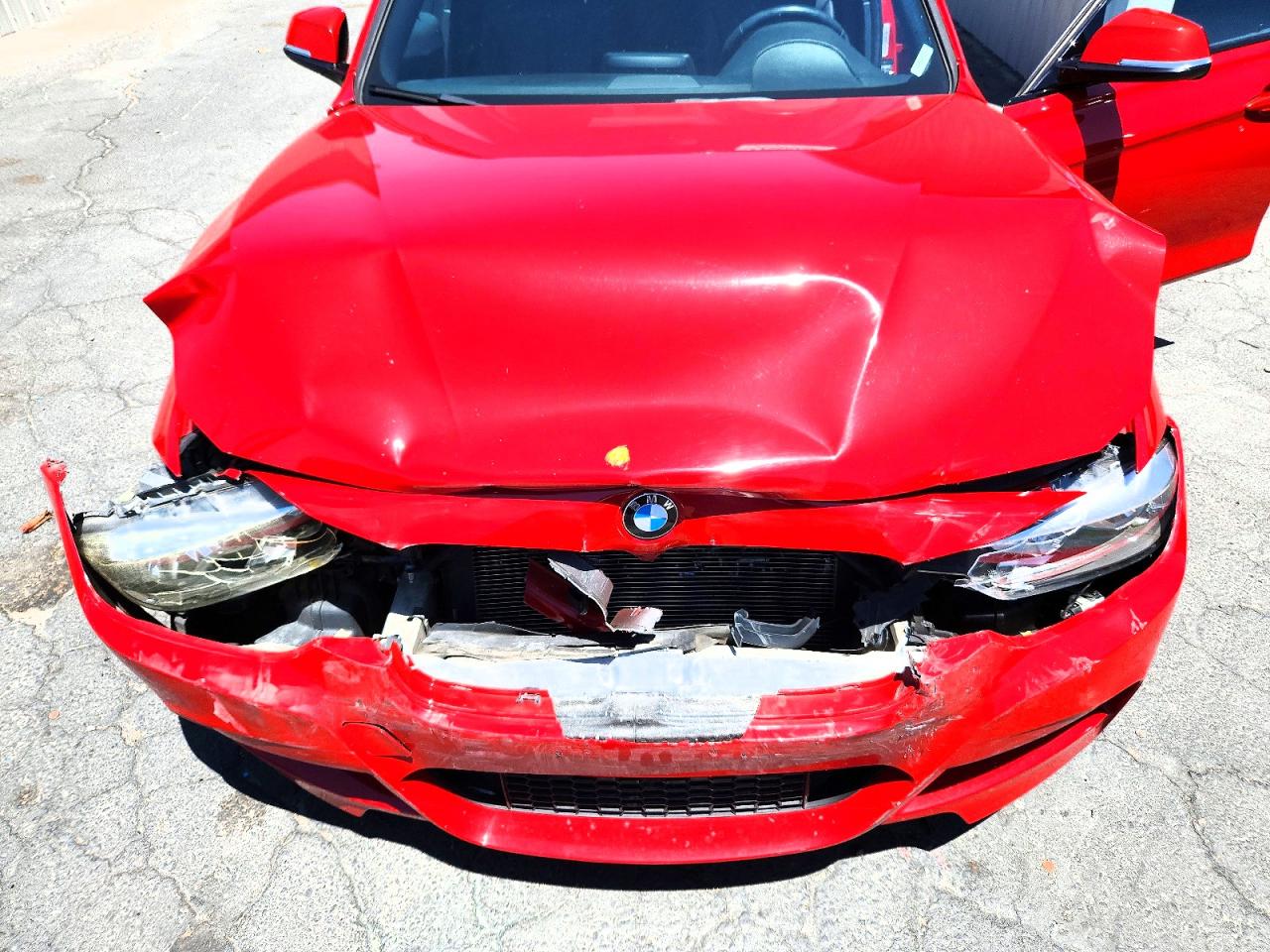 2013 Bmw 328 I Sulev Red vin: WBA3C1G5XDNR47337