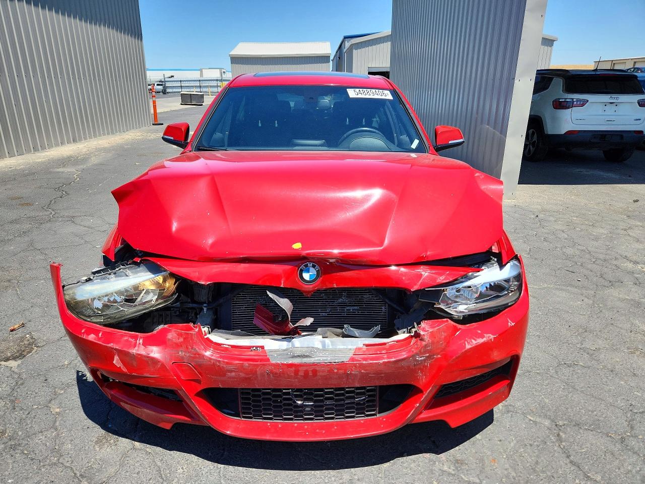2013 Bmw 328 I Sulev Red vin: WBA3C1G5XDNR47337