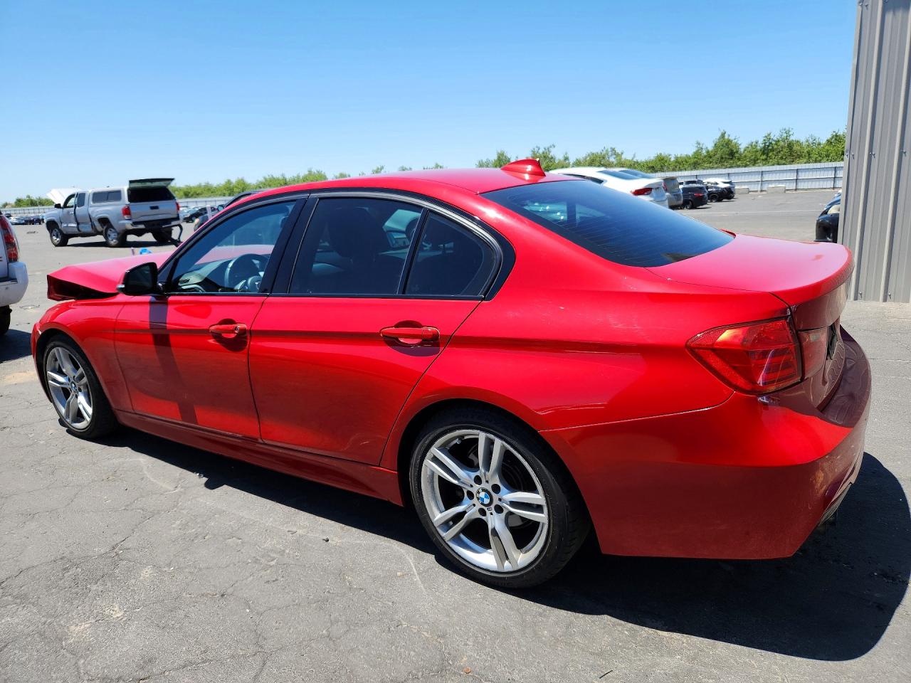 2013 Bmw 328 I Sulev Red vin: WBA3C1G5XDNR47337