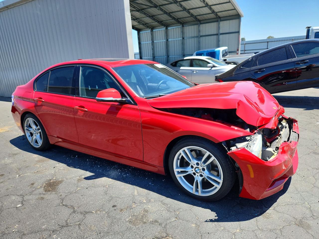 2013 Bmw 328 I Sulev Red vin: WBA3C1G5XDNR47337