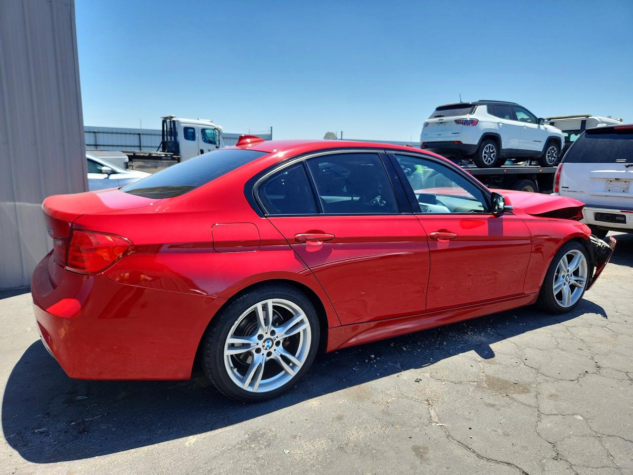 2013 Bmw 328 I Sulev Red vin: WBA3C1G5XDNR47337
