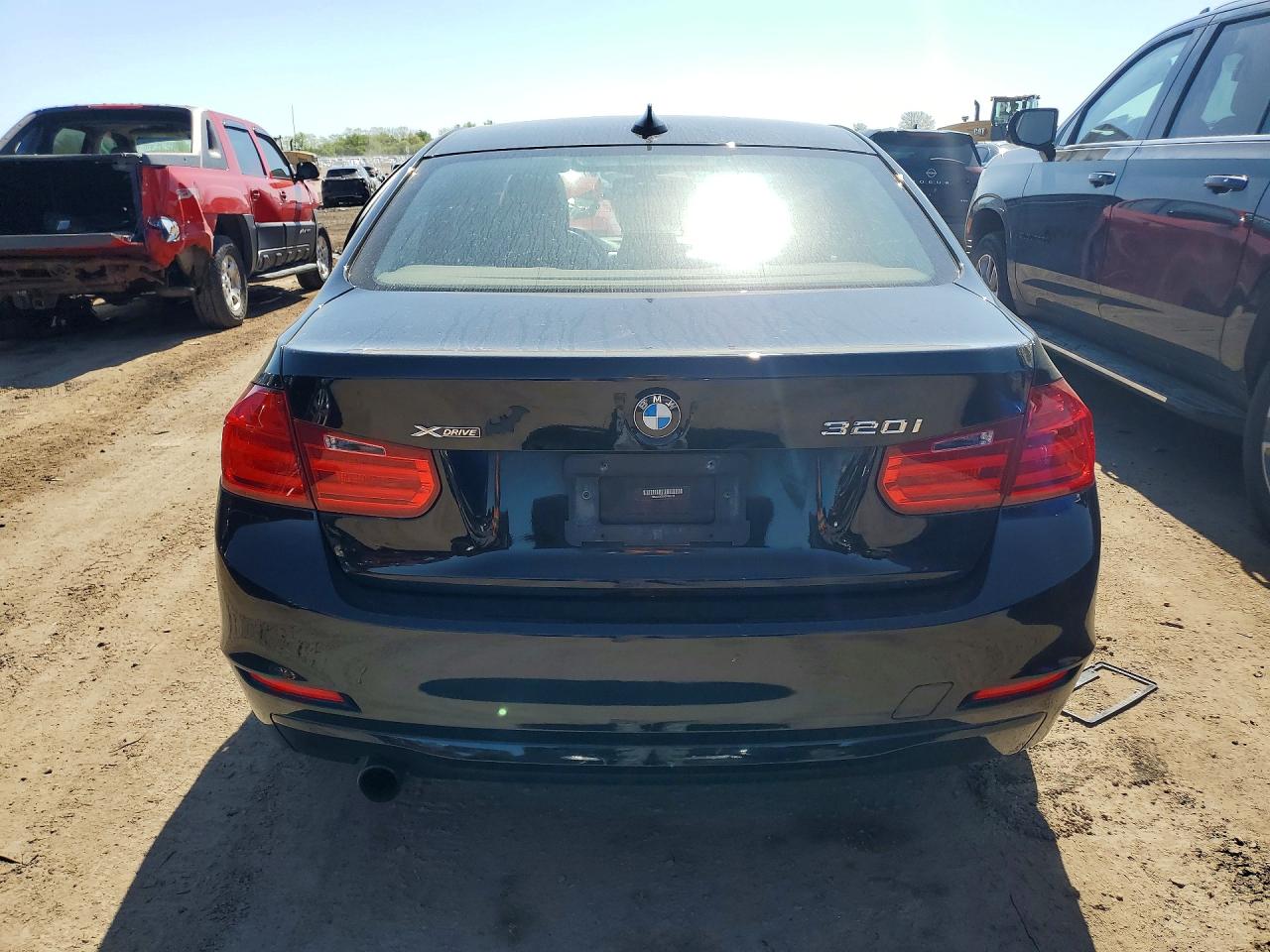 2014 Bmw 320 I Xdrive Black vin: WBA3C3C50EF985219
