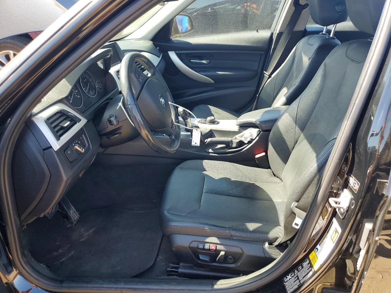 2014 Bmw 320 I Xdrive Black vin: WBA3C3C50EF985219