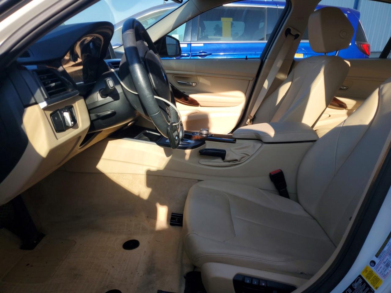 2014 Bmw 320 I Xdrive White vin: WBA3C3C50EP662640
