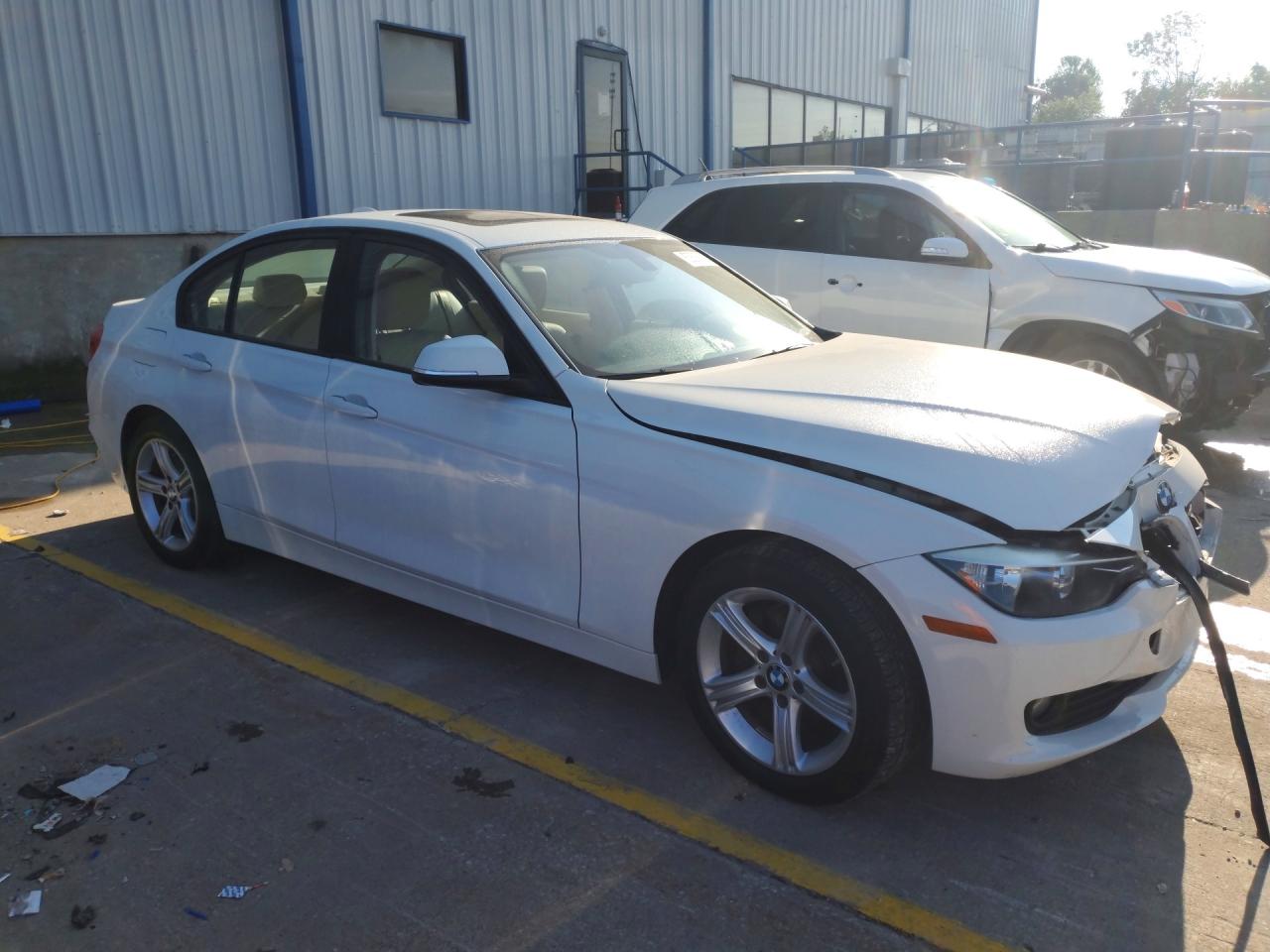 2014 Bmw 320 I Xdrive White vin: WBA3C3C50EP662640