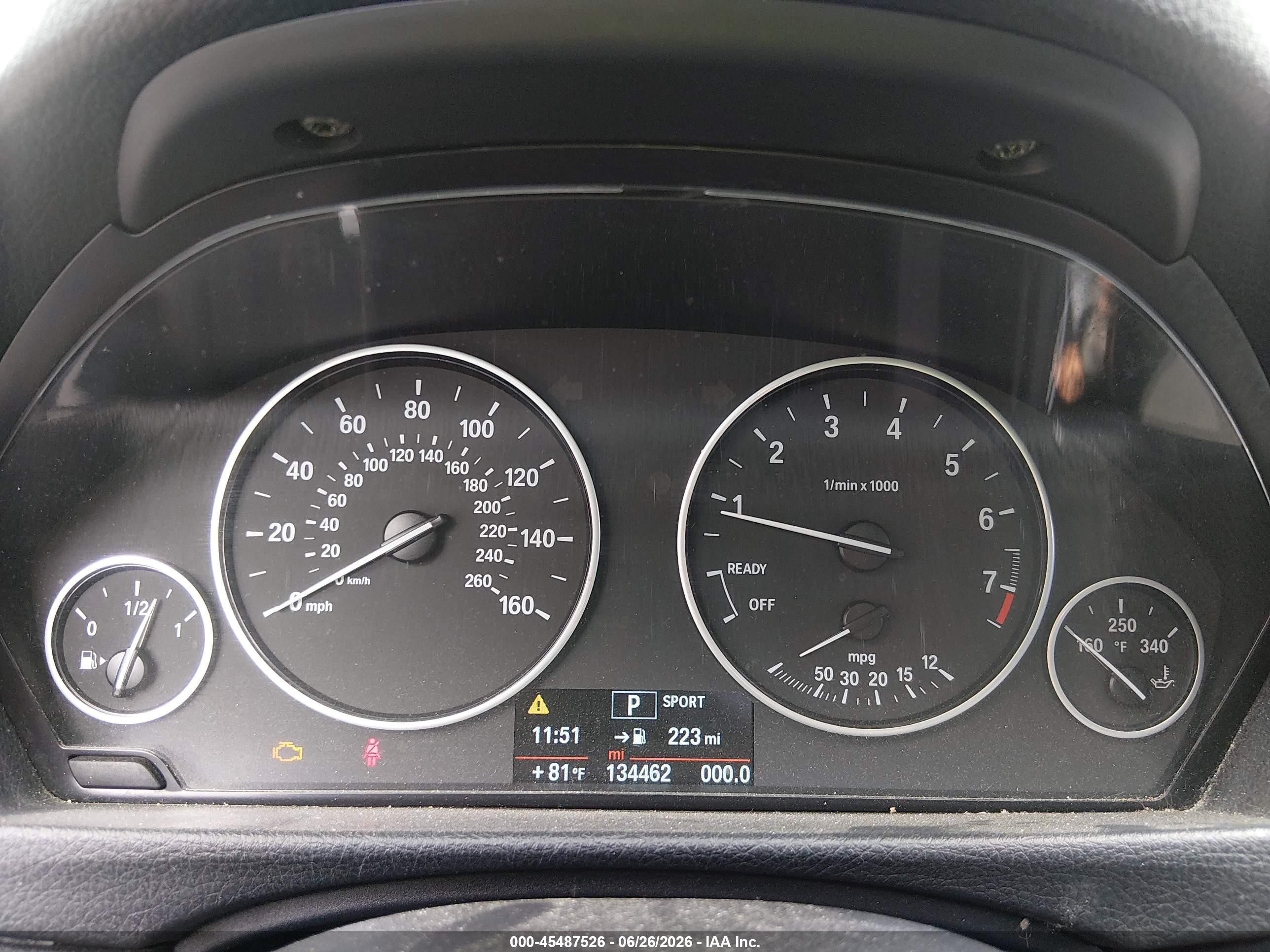 2014 Bmw 320i Xdrive Black vin: WBA3C3C50EPV90175