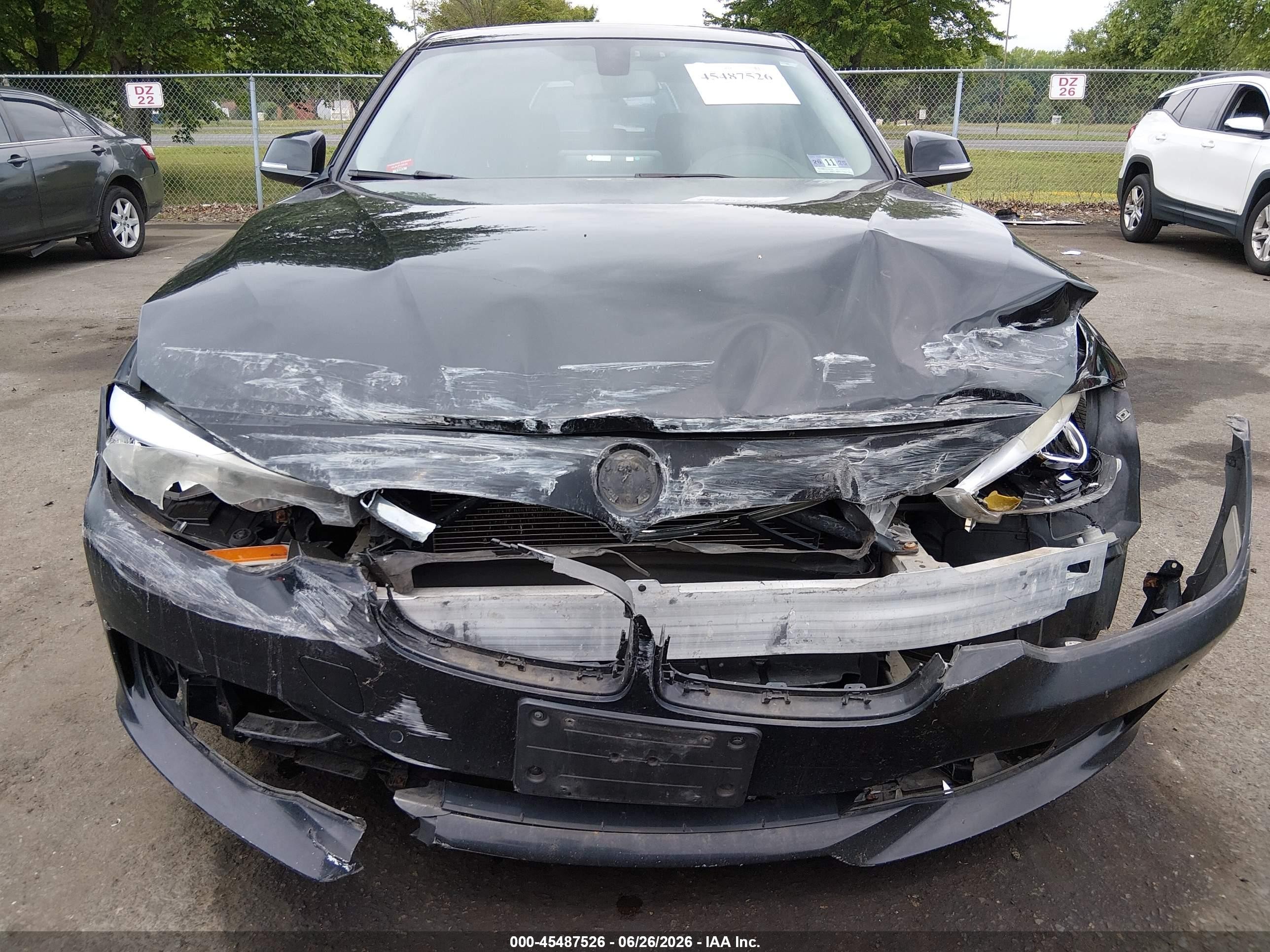 2014 Bmw 320i Xdrive Black vin: WBA3C3C50EPV90175