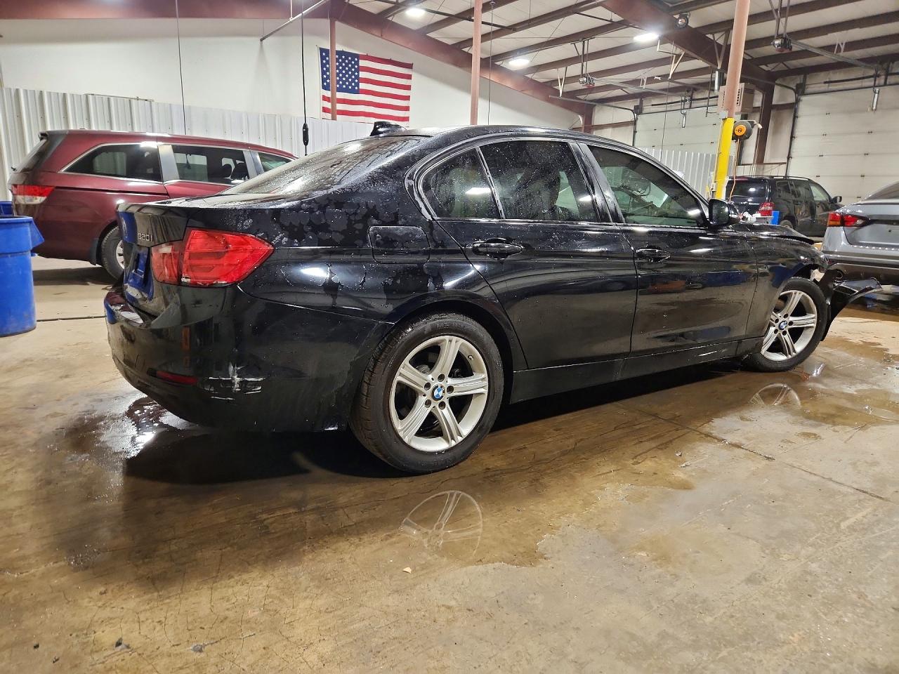 2015 Bmw 320 I Xdrive Черный vin: WBA3C3C50FK203073