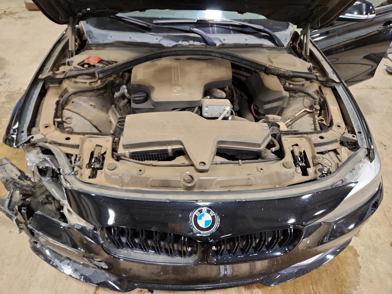 2015 Bmw 320 I Xdrive Черный vin: WBA3C3C50FK203073