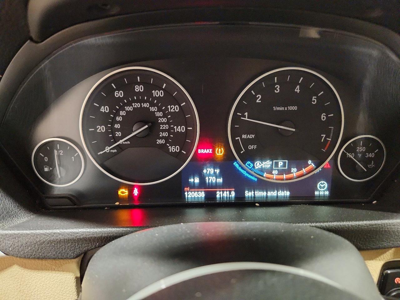 2015 Bmw 320 I Xdrive Черный vin: WBA3C3C50FK203073