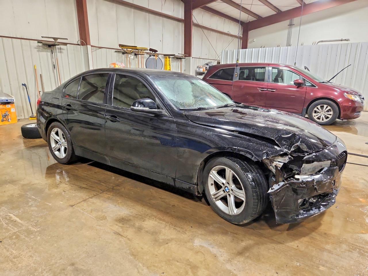 2015 Bmw 320 I Xdrive Черный vin: WBA3C3C50FK203073