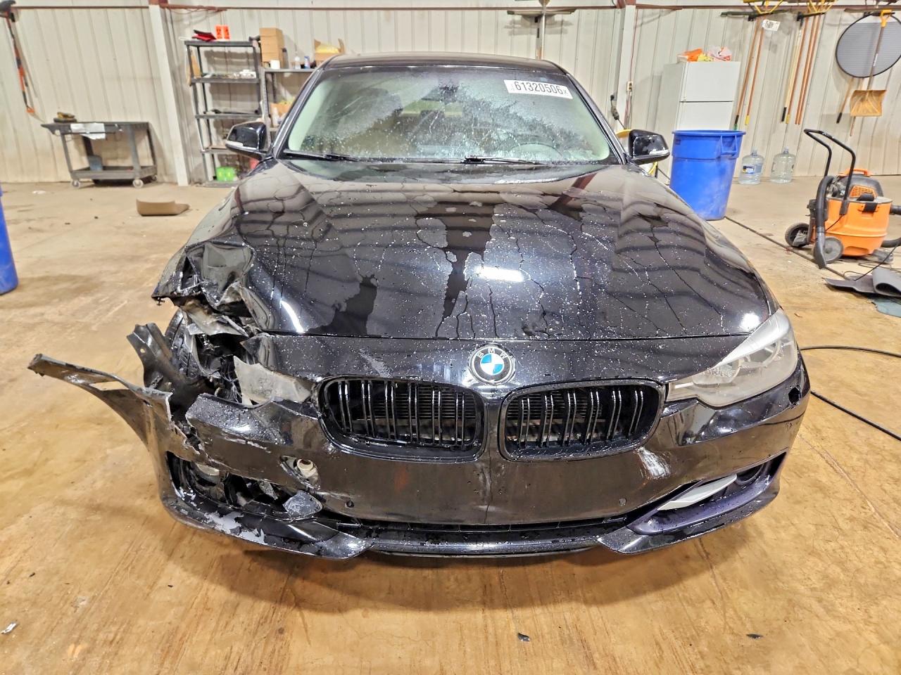 2015 Bmw 320 I Xdrive Черный vin: WBA3C3C50FK203073