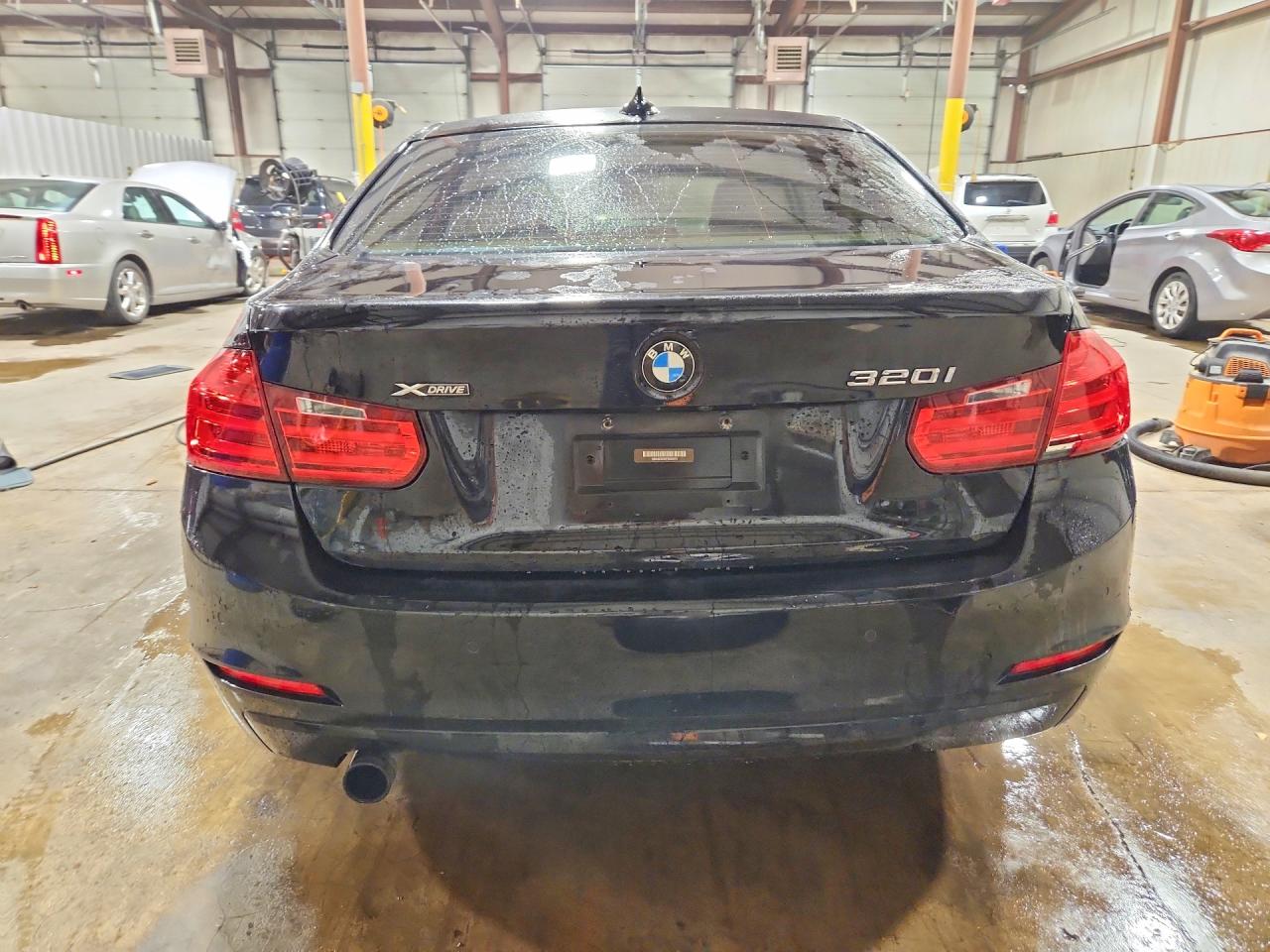 2015 Bmw 320 I Xdrive Черный vin: WBA3C3C50FK203073