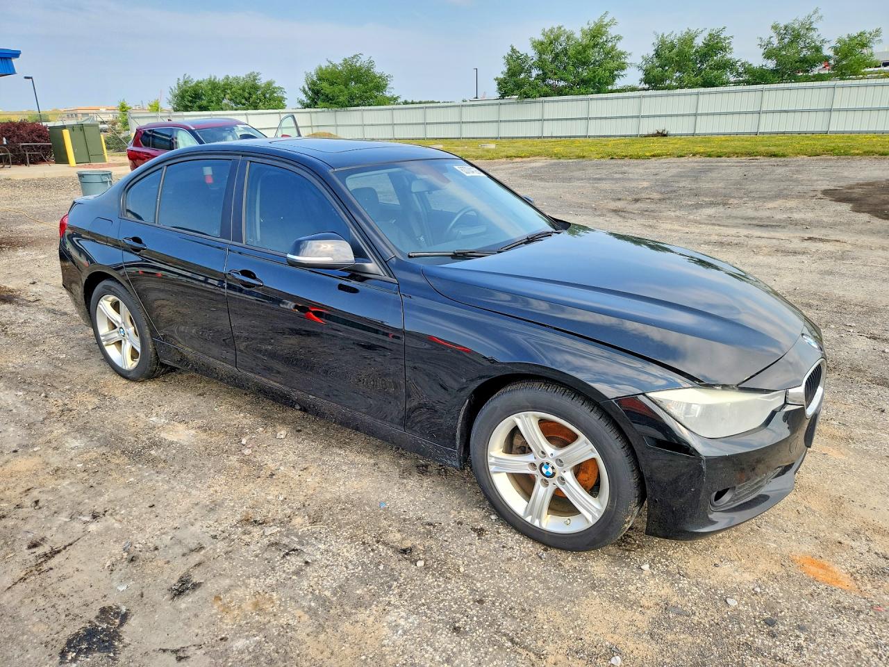 2014 Bmw 320 I Xdrive Black vin: WBA3C3C51EF984001