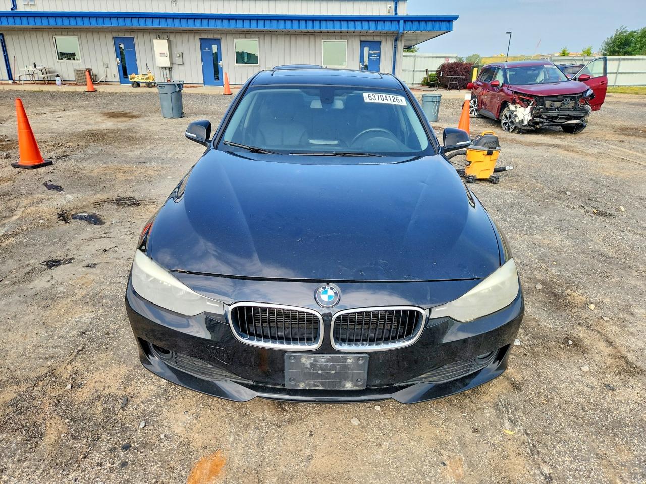 2014 Bmw 320 I Xdrive Black vin: WBA3C3C51EF984001