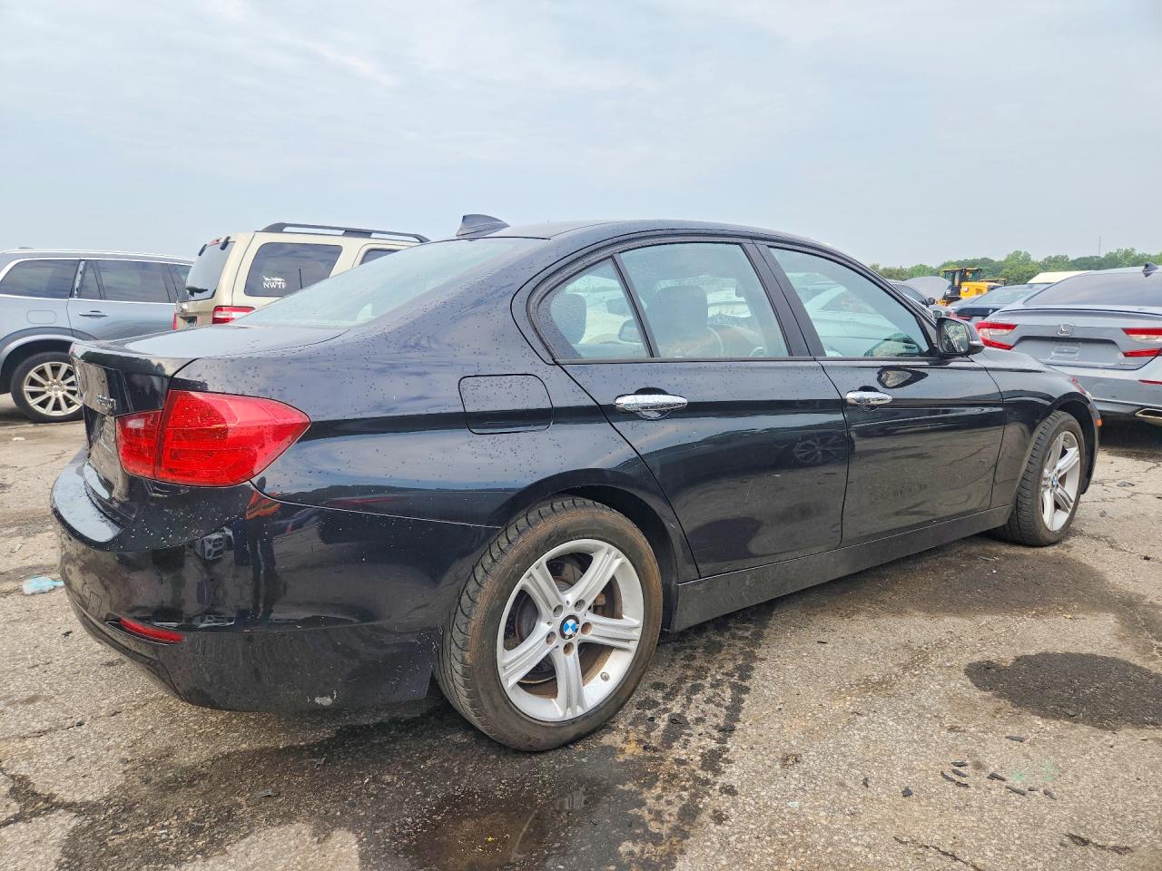 2014 Bmw 320 I Xdrive Black vin: WBA3C3C51EF984144