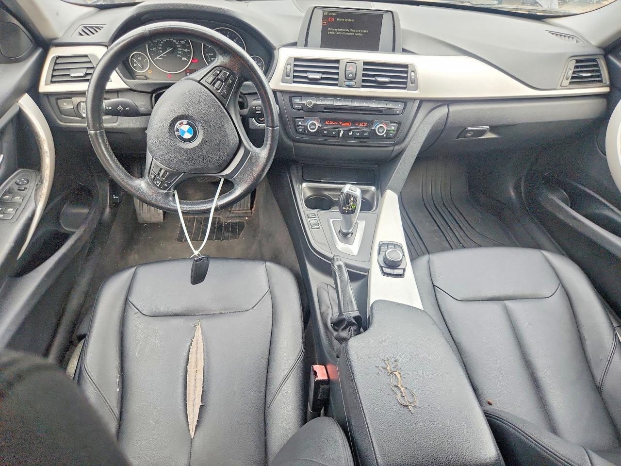 2014 Bmw 320 I Xdrive Black vin: WBA3C3C51EF984144