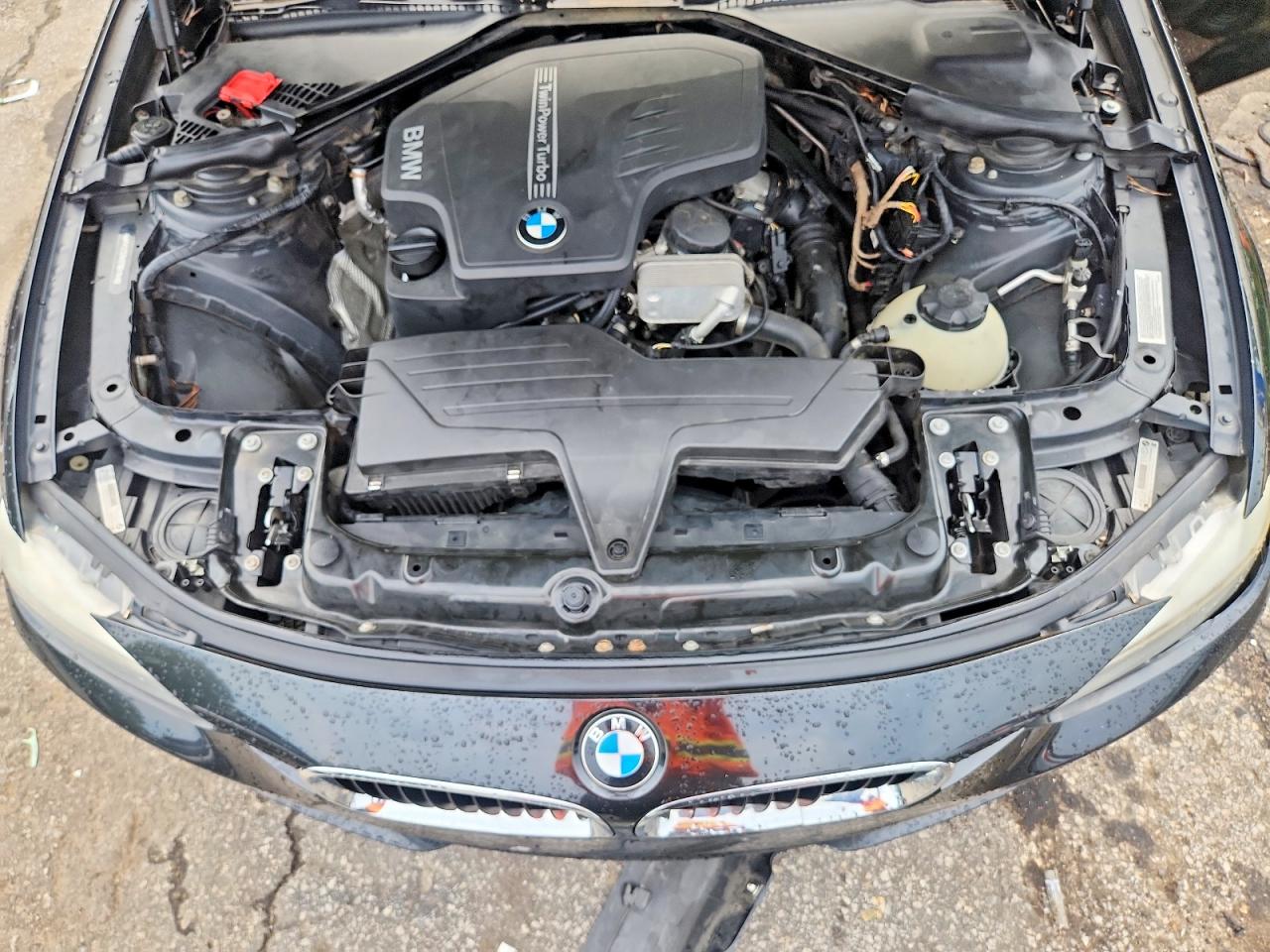 2014 Bmw 320 I Xdrive Black vin: WBA3C3C51EF984144