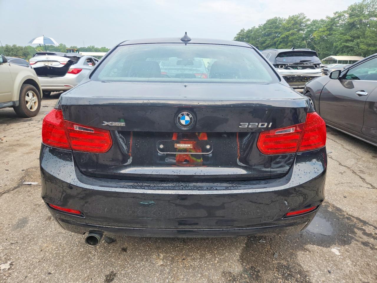 2014 Bmw 320 I Xdrive Black vin: WBA3C3C51EF984144