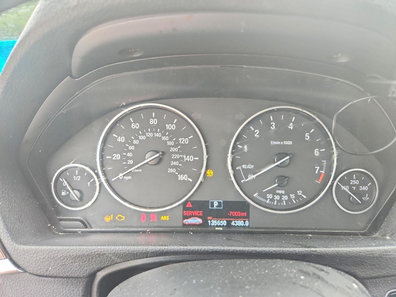 2014 Bmw 320 I Xdrive Белый vin: WBA3C3C51EP661318