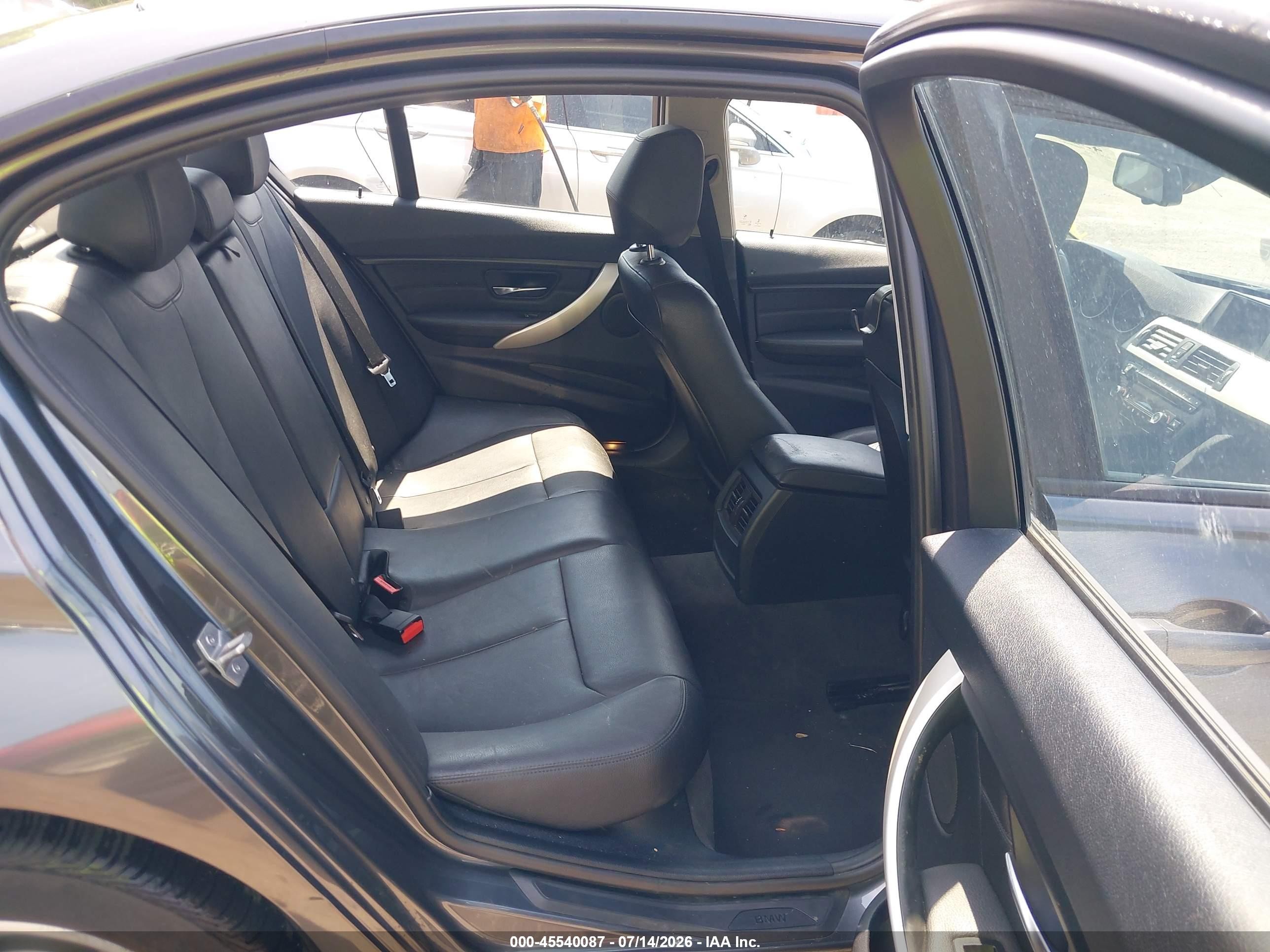 2014 Bmw 320i Xdrive Gray vin: WBA3C3C51EP662792