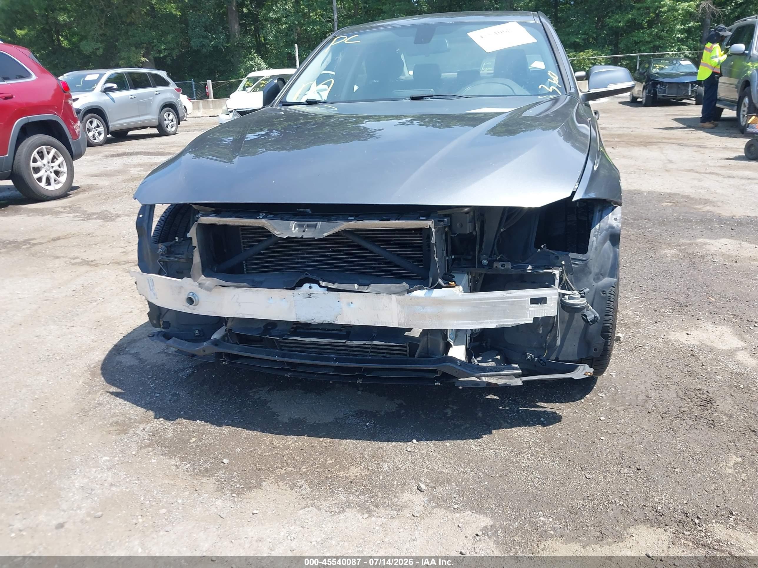 2014 Bmw 320i Xdrive Gray vin: WBA3C3C51EP662792