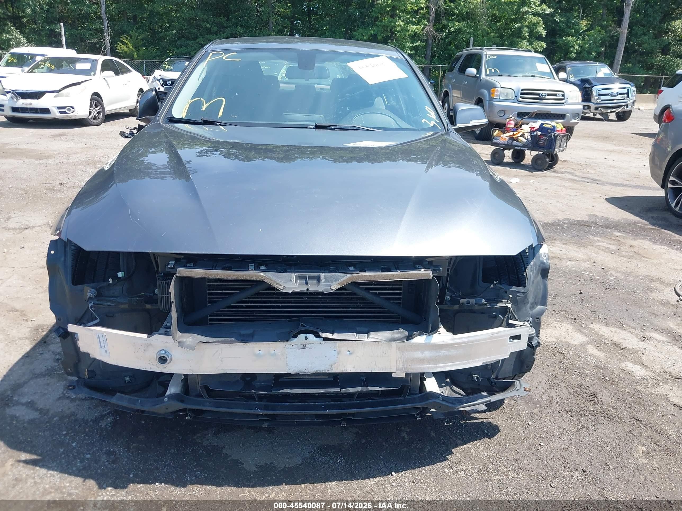 2014 Bmw 320i Xdrive Gray vin: WBA3C3C51EP662792