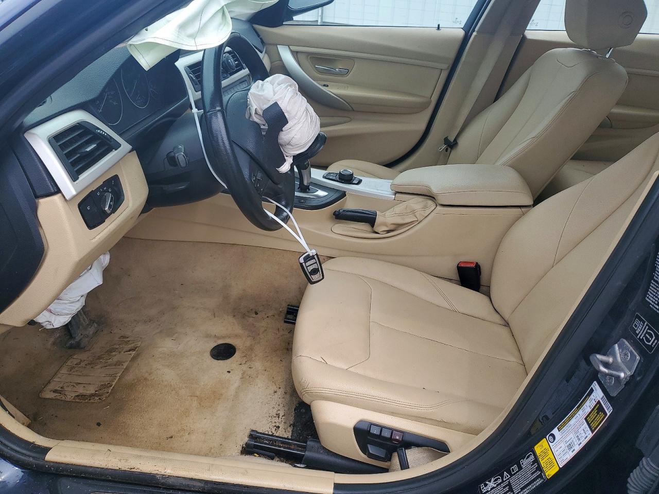 2014 Bmw 320 I Xdrive Blue vin: WBA3C3C52EF986078