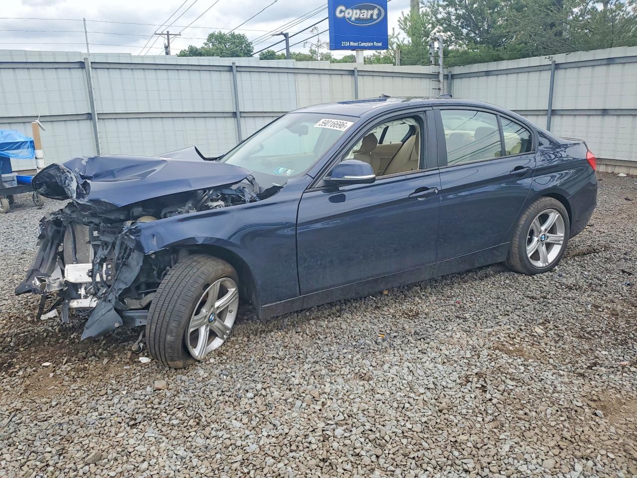 2014 Bmw 320 I Xdrive Blue vin: WBA3C3C52EF986078