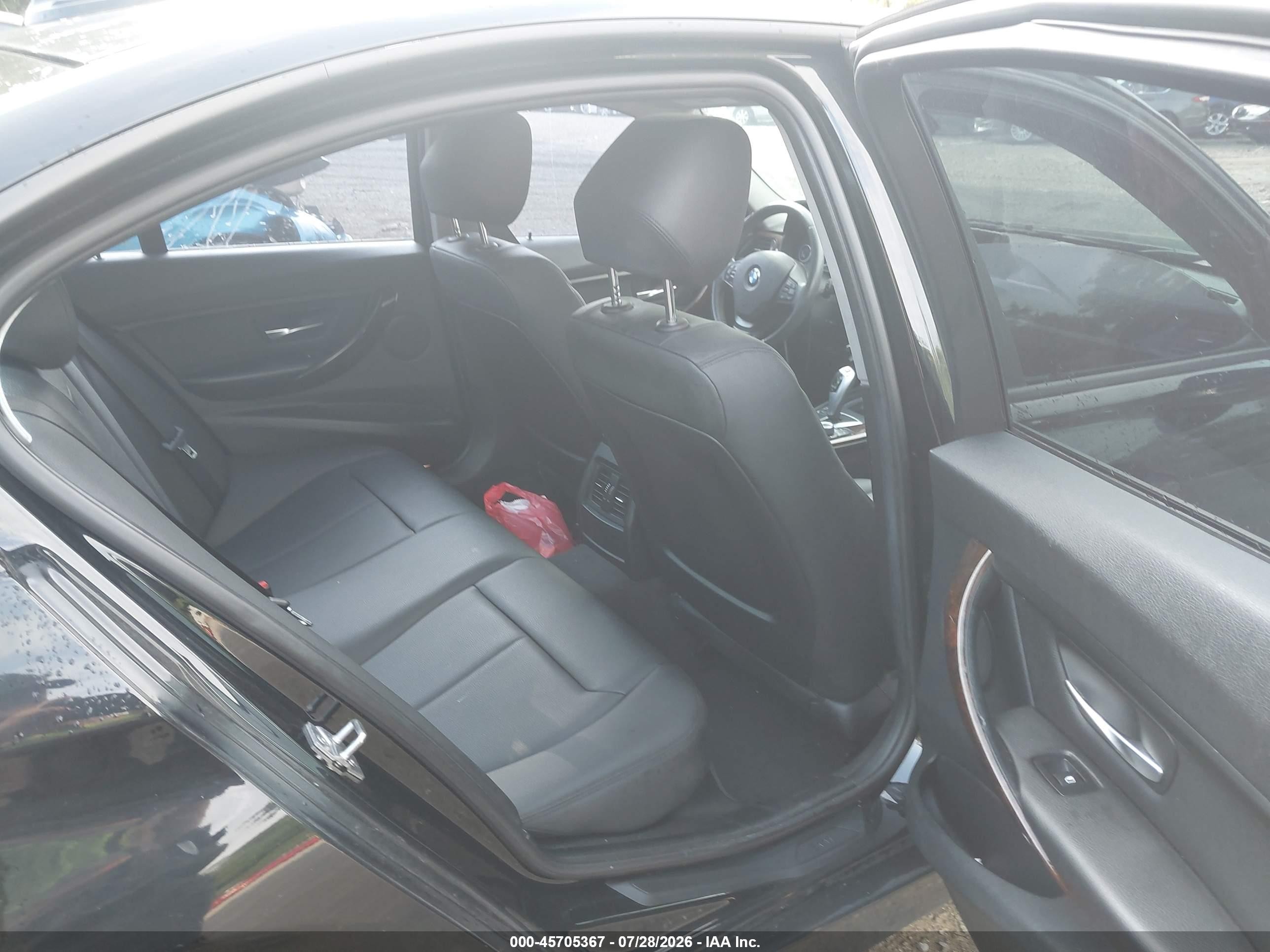 2014 Bmw 320i Xdrive Black vin: WBA3C3C52EK200402