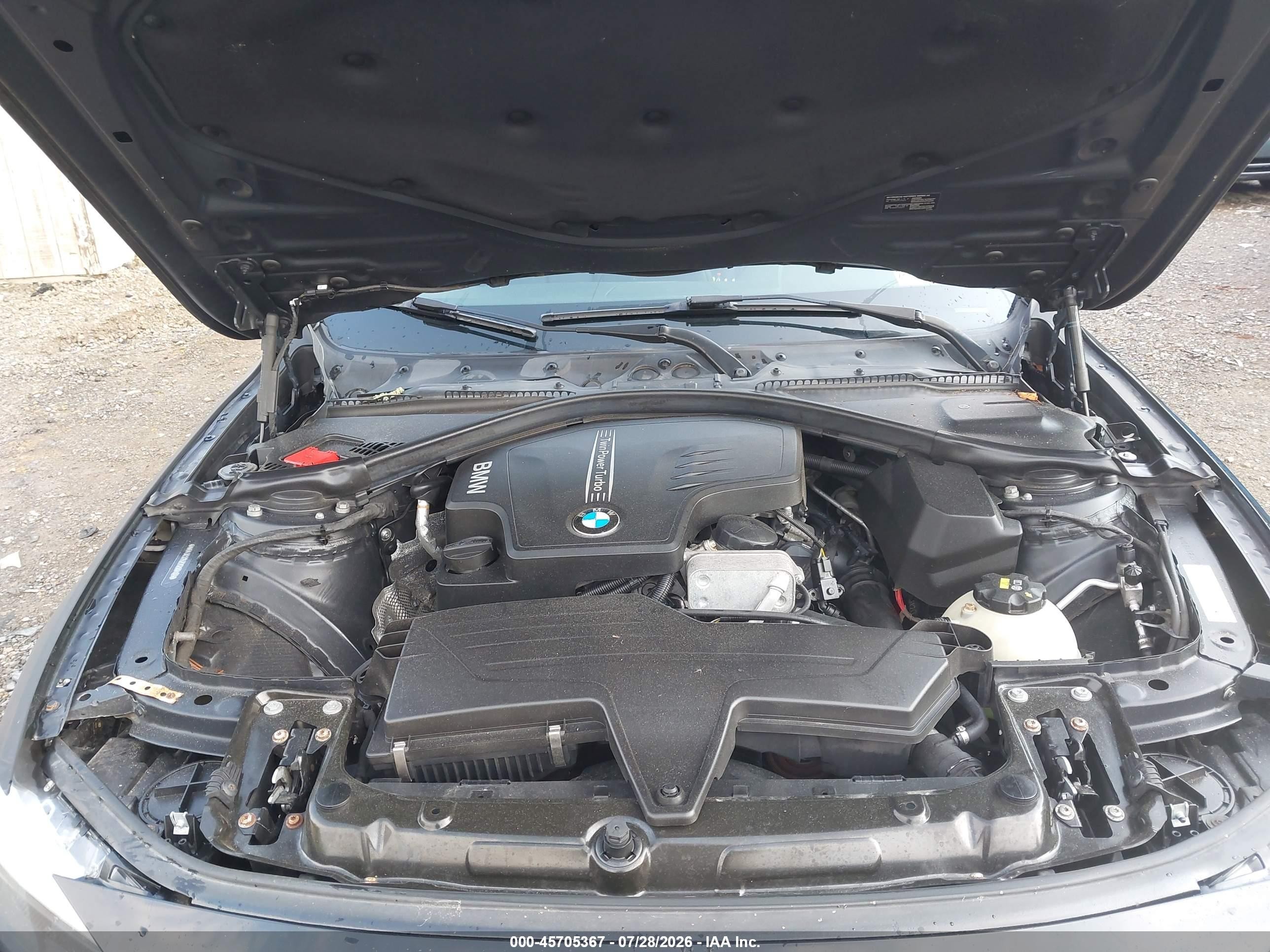 2014 Bmw 320i Xdrive Black vin: WBA3C3C52EK200402