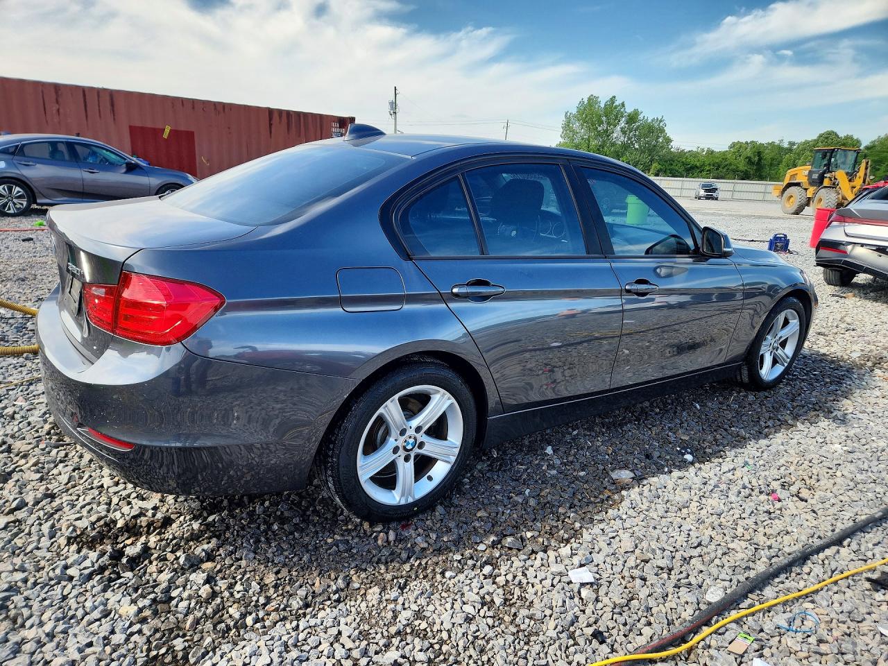 2014 Bmw 320 I Xdrive Gray vin: WBA3C3C53EF984582