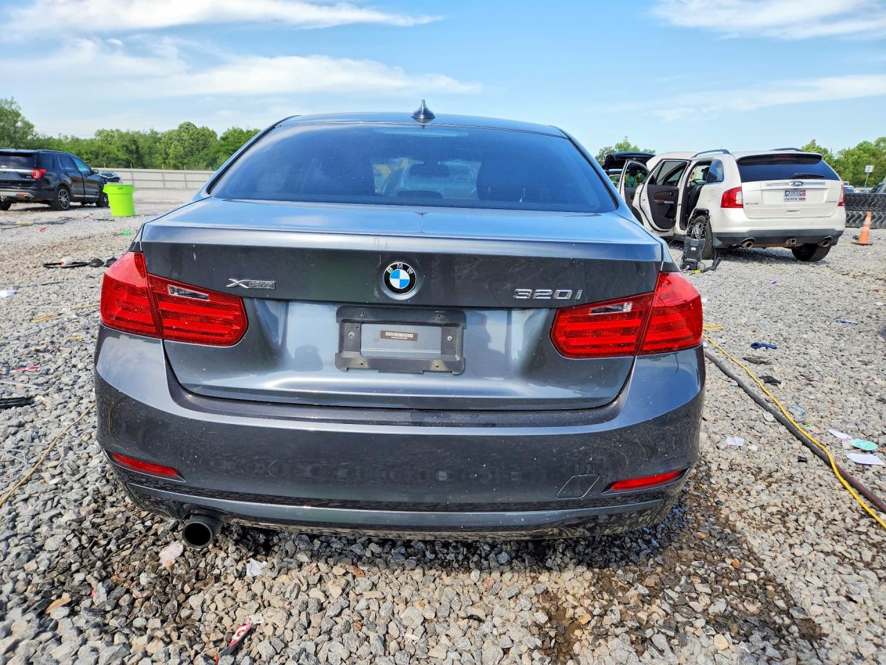 2014 Bmw 320 I Xdrive Gray vin: WBA3C3C53EF984582