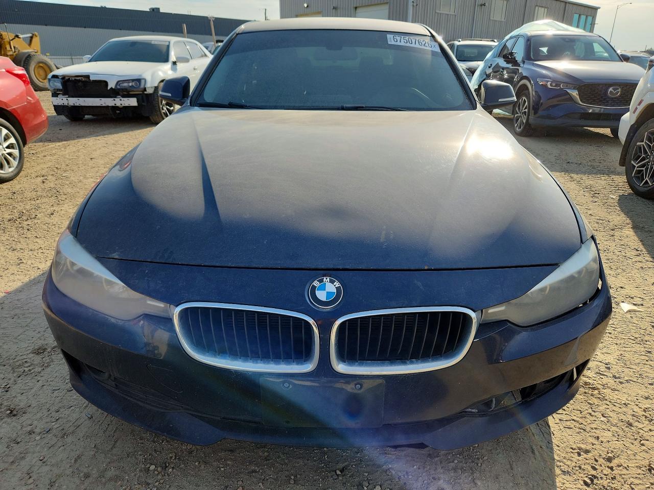 2014 Bmw 320 I Xdrive Blue vin: WBA3C3C53EF986154