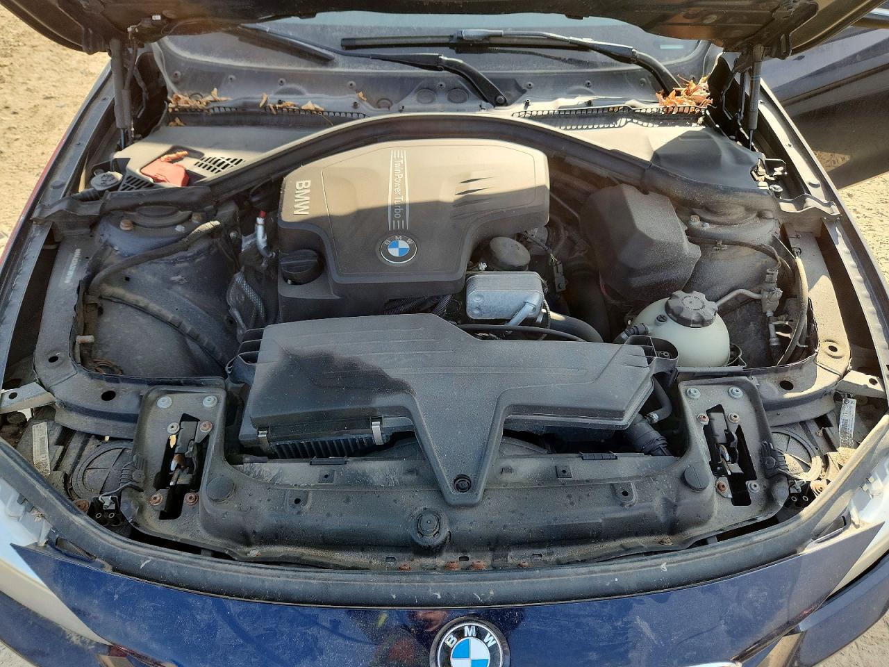 2014 Bmw 320 I Xdrive Blue vin: WBA3C3C53EF986154