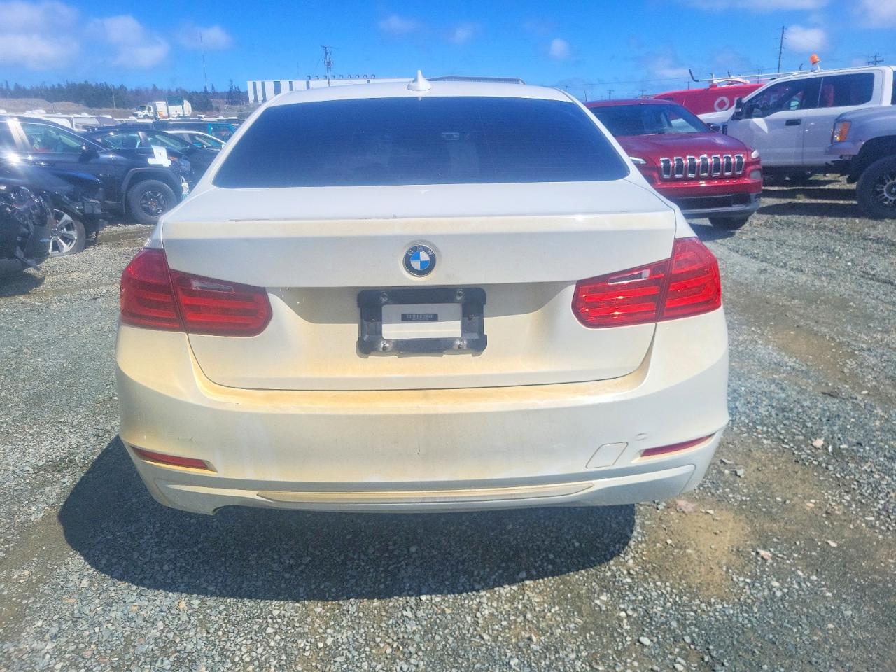 2014 Bmw 320 I Xdrive White vin: WBA3C3C53EP661725