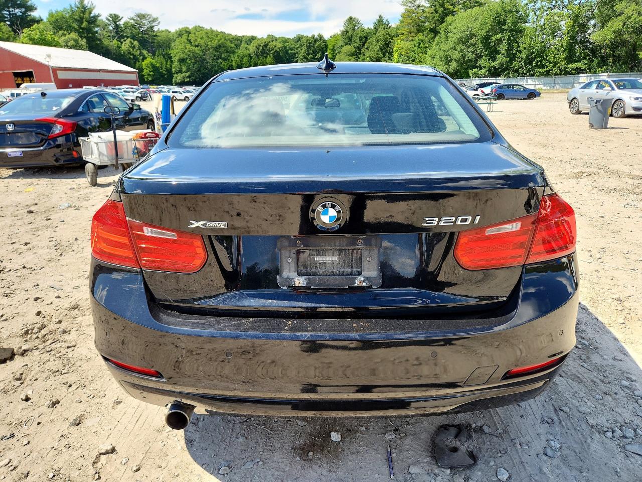 2015 Bmw 320 I Xdrive Black vin: WBA3C3C53FP664111