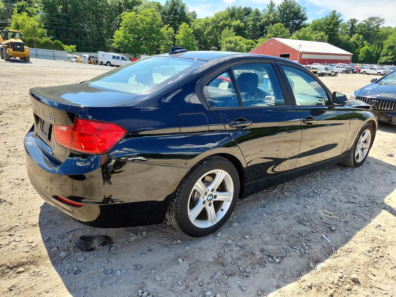 2015 Bmw 320 I Xdrive Black vin: WBA3C3C53FP664111