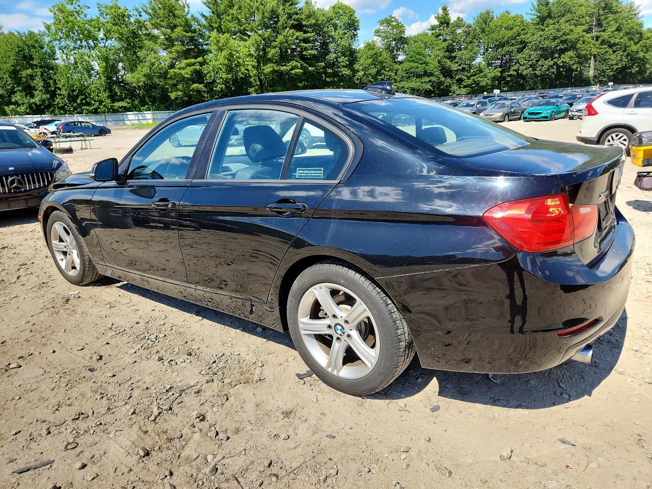 2015 Bmw 320 I Xdrive Black vin: WBA3C3C53FP664111