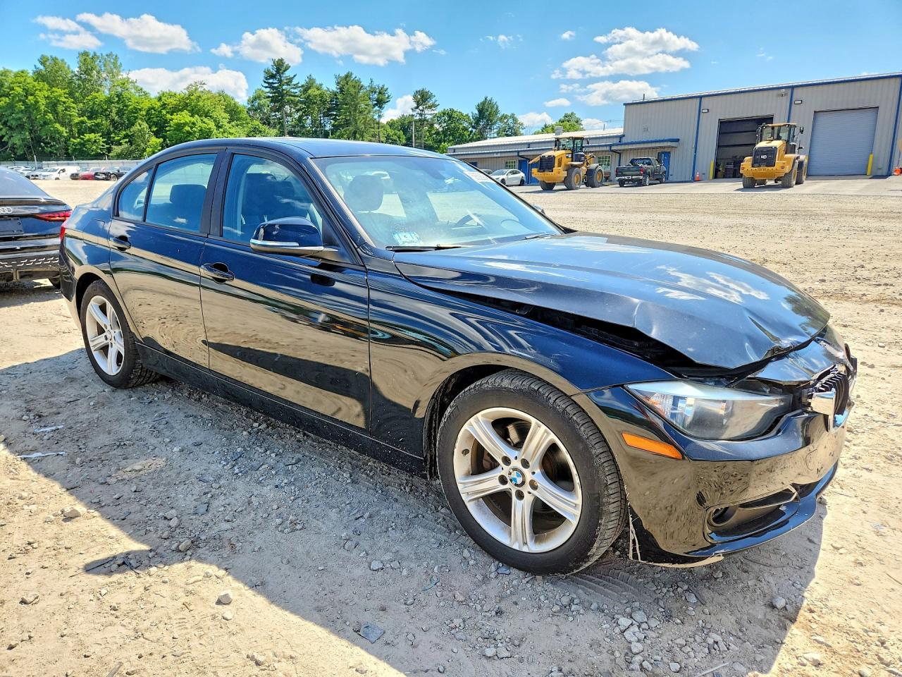 2015 Bmw 320 I Xdrive Black vin: WBA3C3C53FP664111