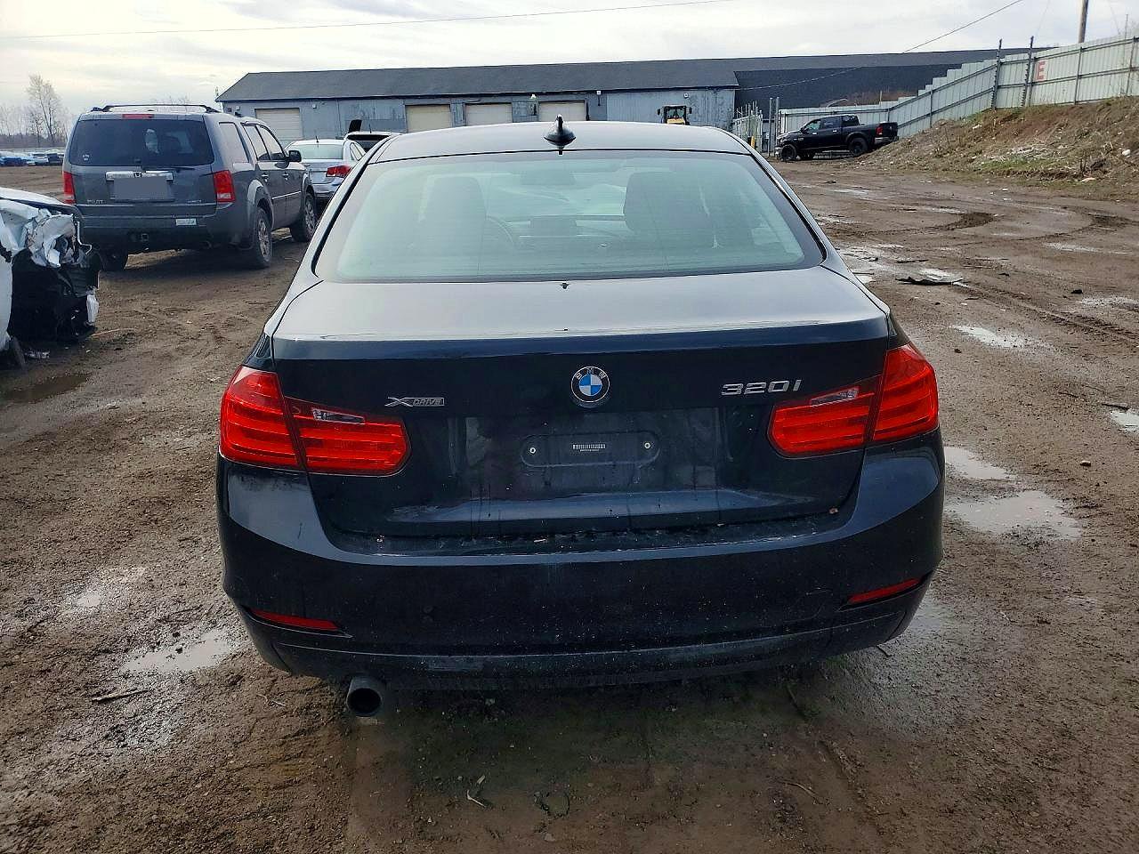 2015 Bmw 320 I Xdrive Black vin: WBA3C3C53FP665002
