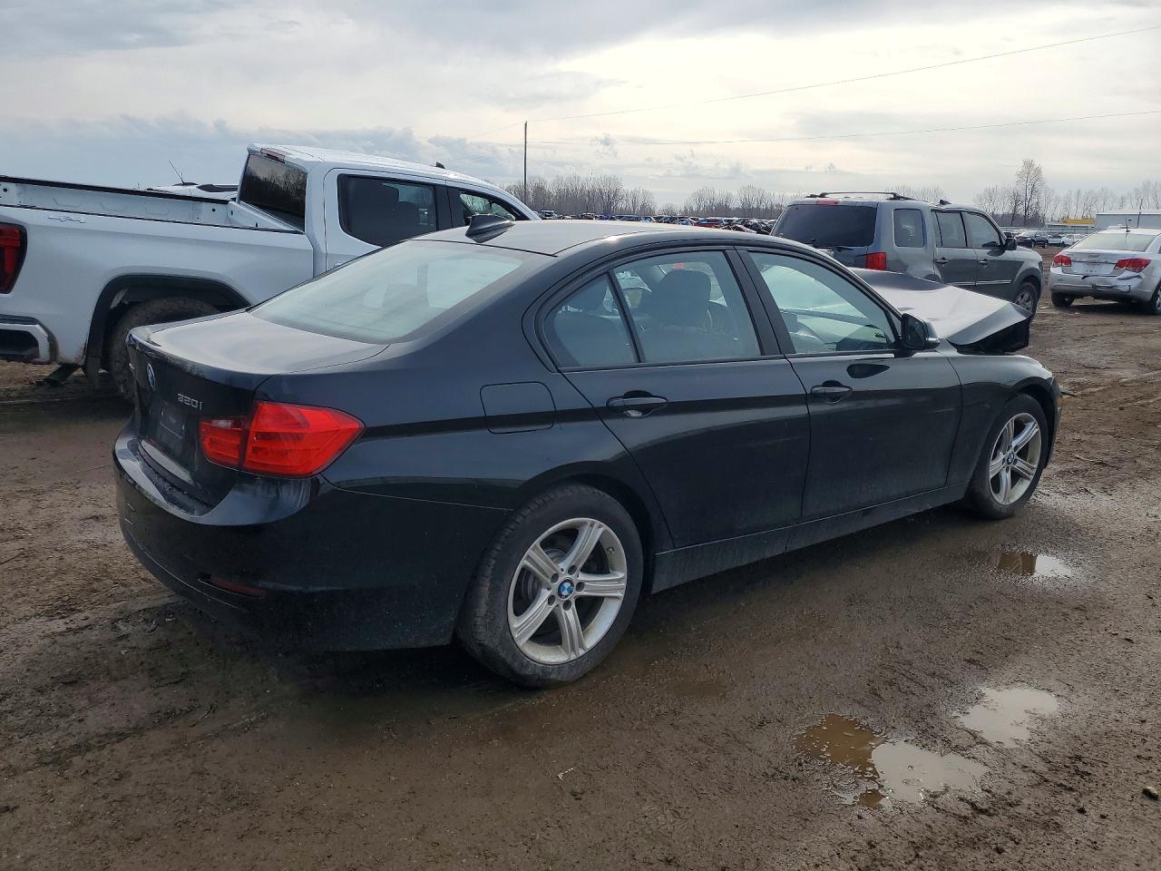2015 Bmw 320 I Xdrive Black vin: WBA3C3C53FP665002