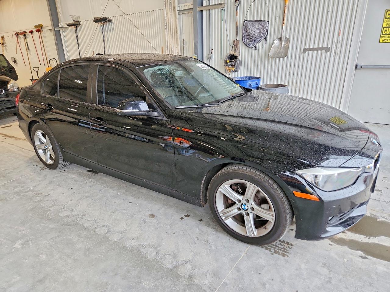 2014 Bmw 320 I Xdrive Черный vin: WBA3C3C54EF984008