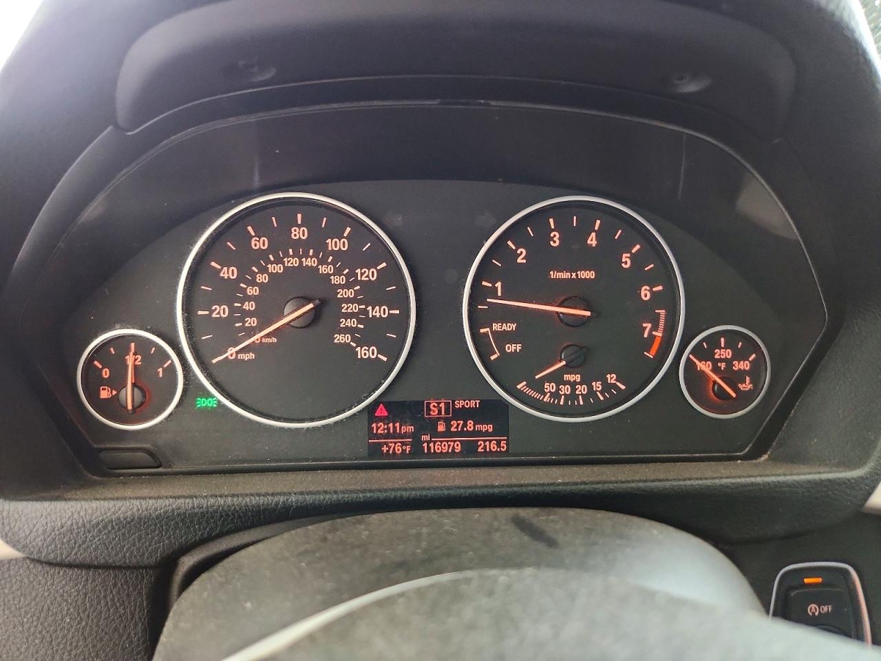 2014 Bmw 320 I Xdrive Черный vin: WBA3C3C54EF984008