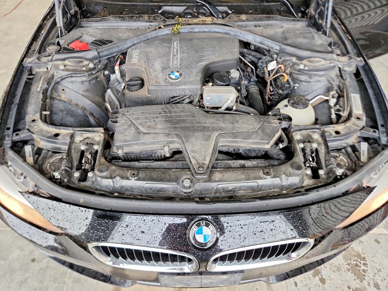 2014 Bmw 320 I Xdrive Черный vin: WBA3C3C54EF984008