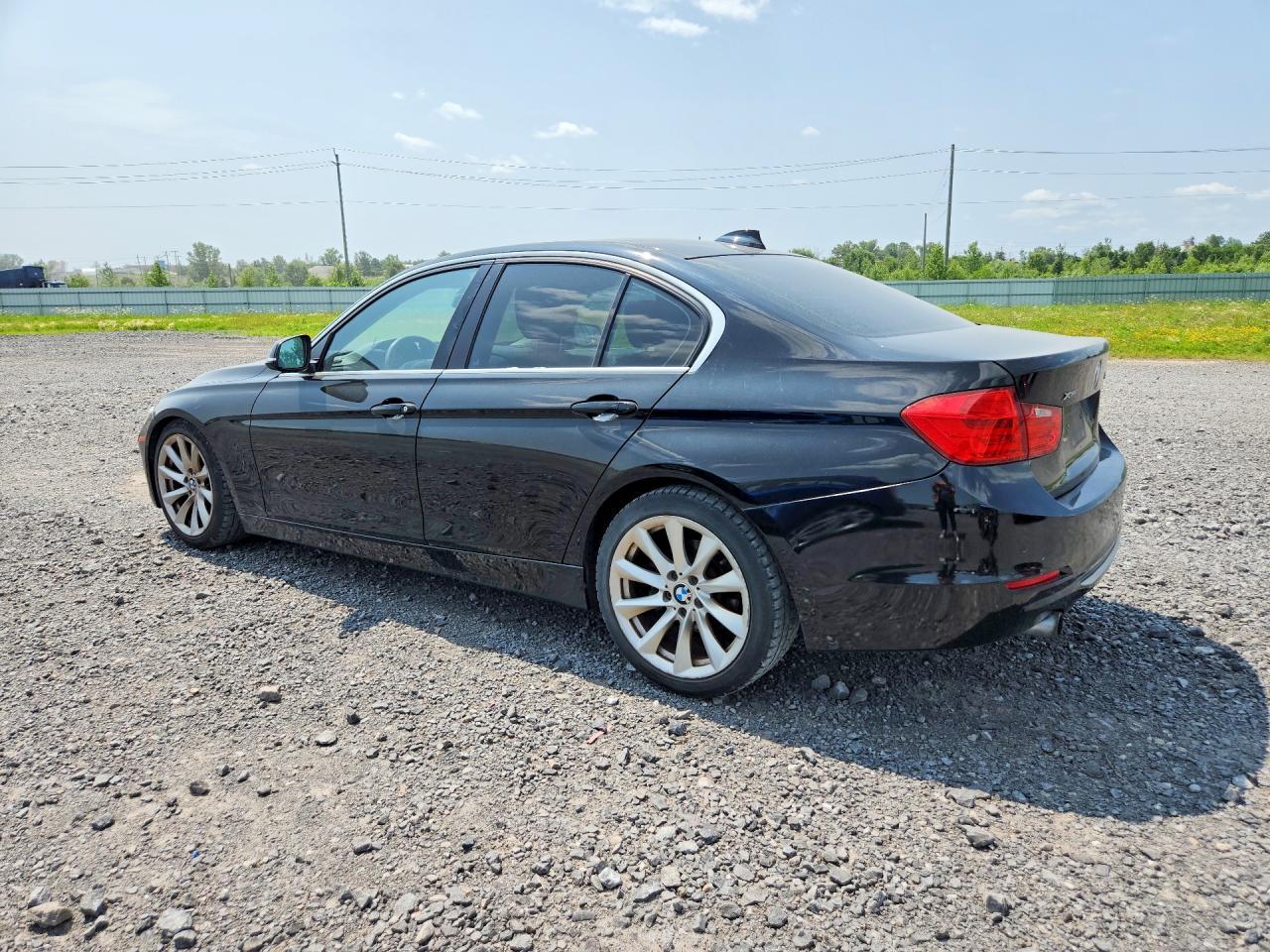 2014 Bmw 320 I Xdrive Black vin: WBA3C3C54EF986115