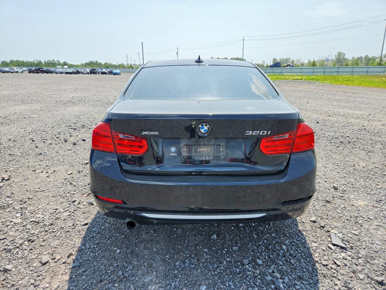 2014 Bmw 320 I Xdrive Black vin: WBA3C3C54EF986115